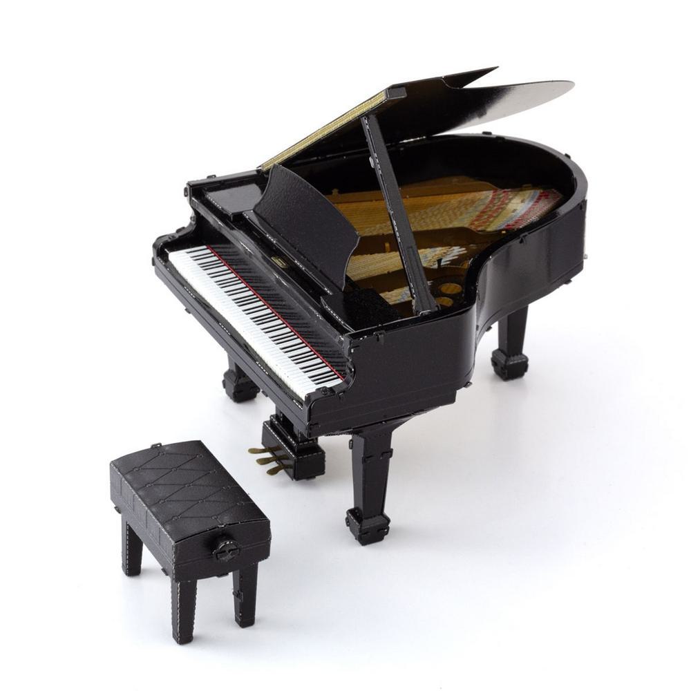 Metal Earth, 3D Model Kits, Metal, Art & School, Grand Piano (Color), 903889